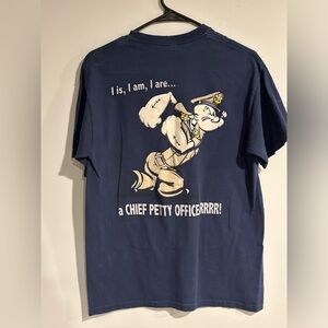 Men’s US Navy Chief TShirt Lot (5)